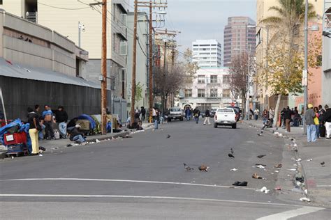 skid row downtown los angeles